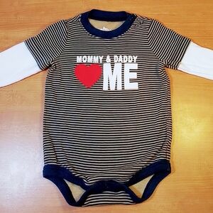 Mommy and Daddy Love Me Circo Onesie (6m)